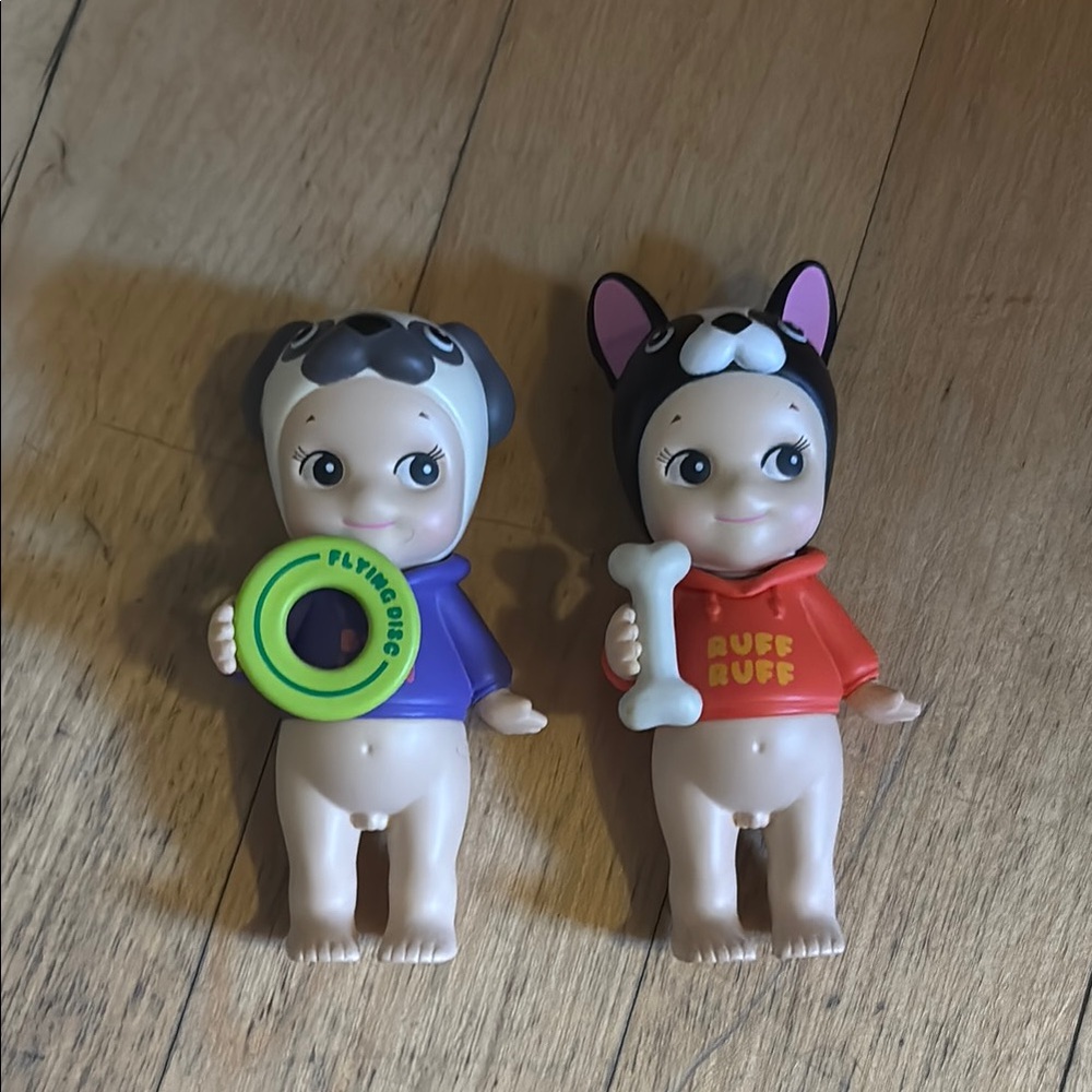 Sonny angel dog series- Purple and Red